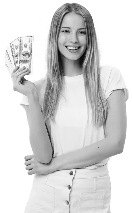 Person reviewing investment opportunities